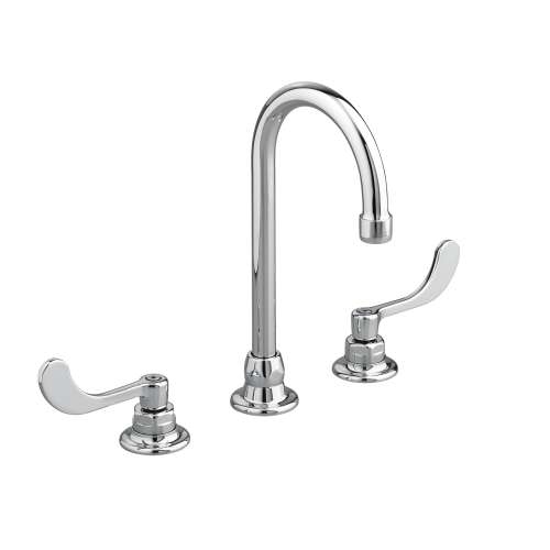 American Standard Monterrey 0.5 GPM Widespread Bathroom Faucet With 8-In Gooseneck Spout