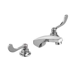 1.5 GPM Widespread Bathroom Faucet with Flexible Under-body in Polished Chrome
