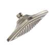 2.5 GPM Square Single Function Shower Head in Brushed Nickel