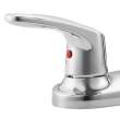Colony Pro 2-Handle High-Arch Gooseneck Kitchen Faucet with Side Spray in Polished Chrome