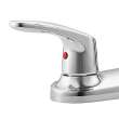 Colony Pro 2-Handle Kitchen Faucet with High-Arc Swivel Spout in Polished Chrome