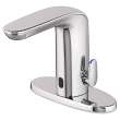 0.35 GPM Base Model Bathroom Faucet with Above Deck Mixing in Polished Chrome