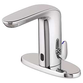 0.35 GPM Base Model Bathroom Faucet with Above Deck Mixing in Polished Chrome
