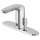 0.5 GPM Battery Powered Bathroom Faucet with SmarTherm in Polished Chrome