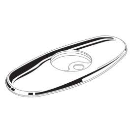 Ceramix Escutcheon Plate in Legacy Bronze