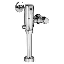 1.6 GPF Base Model AC Toilet Flush Valve in Polished Chrome