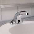 0.5 GPM Base Model Gooseneck Bathroom Faucet with IC Proximity Sensor in Polished Chrome
