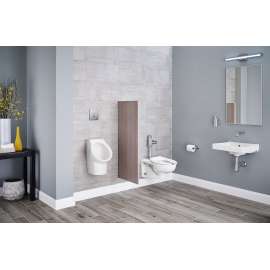 1.5 GPM Wall-Mount Proximity Faucet with Base Model in Polished Chrome