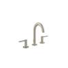 Widespread Faucet with SC Drain and Lever Handles in Brushed Nickel