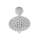 2.5 GPM 3-Function Shower Head in Polished Chrome
