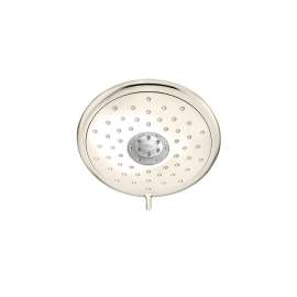 2.5 GPM Fixed 4-Function Shower Head in Polished Nickel
