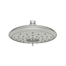 2.5 GPM Fixed 4-Function Shower Head in Brushed Nickel