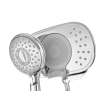 2.5 GPM Duo 4-Function 2-in-1 Shower Head in Polished Chrome