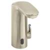 0.35 GPM Battery Powered Bathroom Faucet with SmarTherm in Brushed Nickel