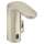 0.35 GPM Battery Powered Bathroom Faucet with Above Deck Mixing in Brushed Nickel