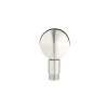Round Wall Supply Elbow for Hand Showers in Polished Nickel