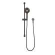 1.8 GPM Handheld Shower Slide Bar Kit in Legacy Bronze