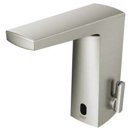 1.5 GPM Single Hole Bathroom Faucet with Selectronic and SmarTherm Technology in Brushed Nickel Finish
