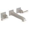 American Standard 7455451.295 Town Square S Two-Handle Wall Mount Faucet in Brushed Nickel Finish