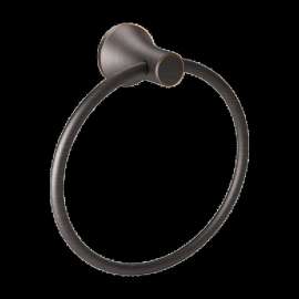 C Series 7.13-in. Metal Towel Ring in Legacy Bronze