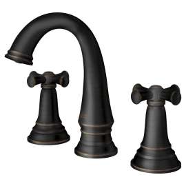 7052827.278 Delancey Widespread Faucet with Cross Handles in Legacy Bronze Finish