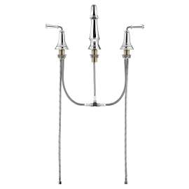 7052807.002 Delancey Widespread Faucet with Lever Handles in Polished Chrome Finish