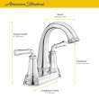 7052207.002 Delancey Two-Handle Centerset Faucet in Polished Chrome Finish