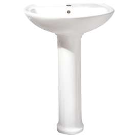 Cadet Center Hole Only Pedestal Sink Top and Leg Combination, 0236111.020
