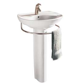 Ravenna(R) Center Hole Only Pedestal Sink Top and Leg Combination, 0268100.020