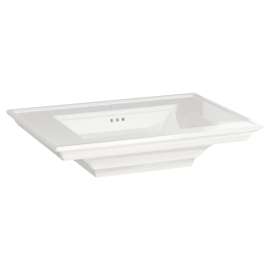 Town Square(R) S Center Hole Only Pedestal Sink Top, 0297001.020