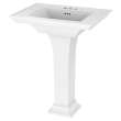 Town Square(R) S 4-Inch Centerset Pedestal Sink Top and Leg Combination, 0297400.020