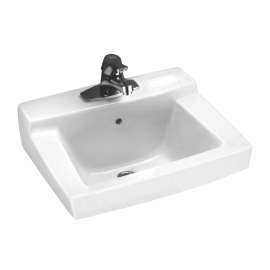 Declyn(R) Wall-Hung Sink With 4-Inch Centerset, for Concealed Arms, 0321075.020
