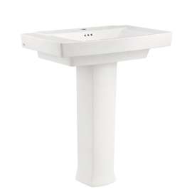 Townsend(R) Center Hole Only Pedestal Sink Top and Leg Combination, 0328100.020
