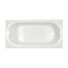 2391.202.020 Americast Bath 60-in x 30-in with Intergral Apron, Right Hand Outlet, and Tiling Flange