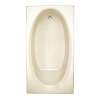 Evolution Acrylic 66-In X 36-In Oval Drop-In Bathing Pool