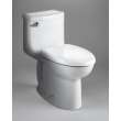 Compact Flowise 1-Piece 1.28 Gpf Single Flush Elongated Toilet