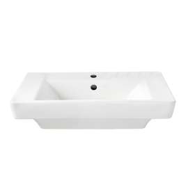 0641.001-M Pedestal Lavatory Top with Single Faucet Hole without Pedestal Leg