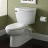 Commercial Right-Height Elongated Pressure Assisted 1.6 GPF Two-Piece Toilet in White