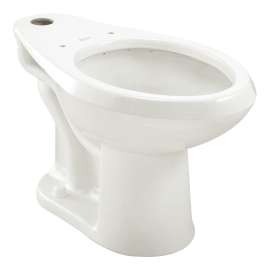 Commercial Reight-Height Elongated Bowl in White
