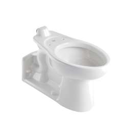Priolo 3697.001.020 Commercial Right-Height Elongated Bowl with Everclean in White