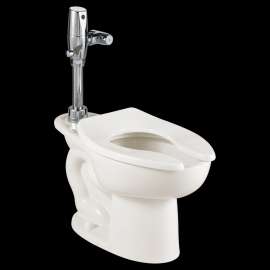 Madera Commercial Toilet With Manual Flushing Valve Combo