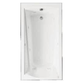 60-in x 32-in Deep Soak Acrylic Everclean Combo Massage System with Integral Apron and Right Hand Outlet