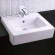 Boxe(R) Semi-Countertop Sink With Center Hole Only, 0342001.020
