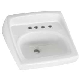 Lucerne(R) Wall-Hung Sink With 8-Inch Widespread and Extra Right-Hand Hole, 0356037.020