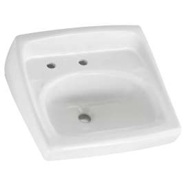 Lucerne(R) Wall-Hung Sink With Center Hole Only and Extra Left-Hand Hole, 0356115.020