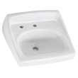 Lucerne(R) Wall-Hung Sink With Center Hole Only and Extra Left-Hand Hole, 0356115.020