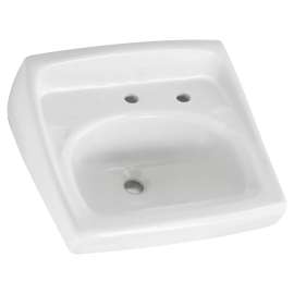 Lucerne(R) Wall-Hung Sink With Center Hole Only and Extra Right-Hand Hole, 0356137.020