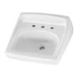 Lucerne(R) Wall-Hung Sink Less Overflow With 8-Inch Widespread, 0356915.020