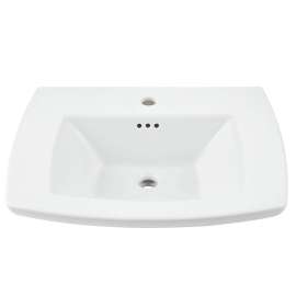 Edgemere Center Hole Only Pedestal Sink Top, 0445001.020