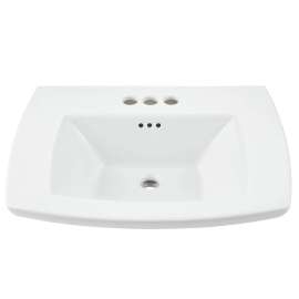 Edgemere 4-Inch Centerset Pedestal Sink Top, 0445004.020